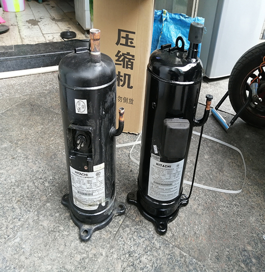 库伦中央空调压缩机的更换维修